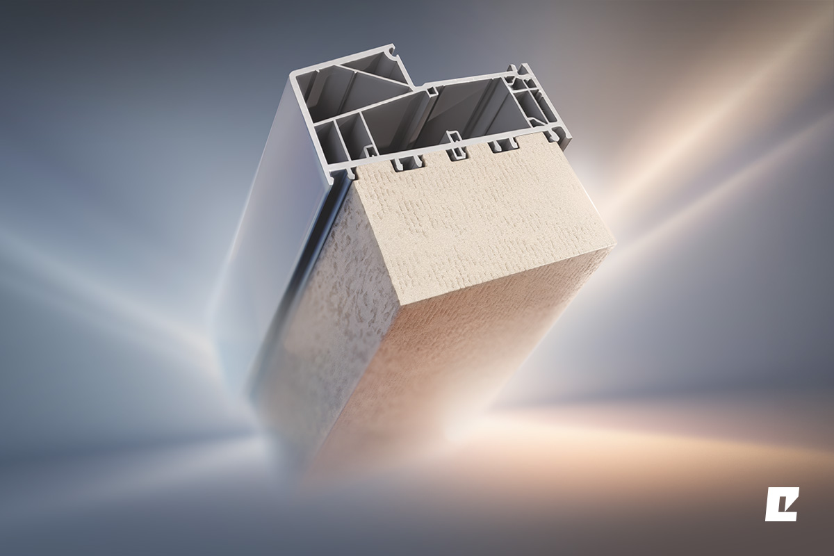 Vytvořeno pro naše systémy. Podkladní profil EkoOknaTherm