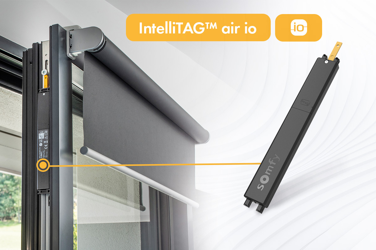 IntelliTAG™ air io: revoluční senzor detekující vloupání a informující o poloze okna